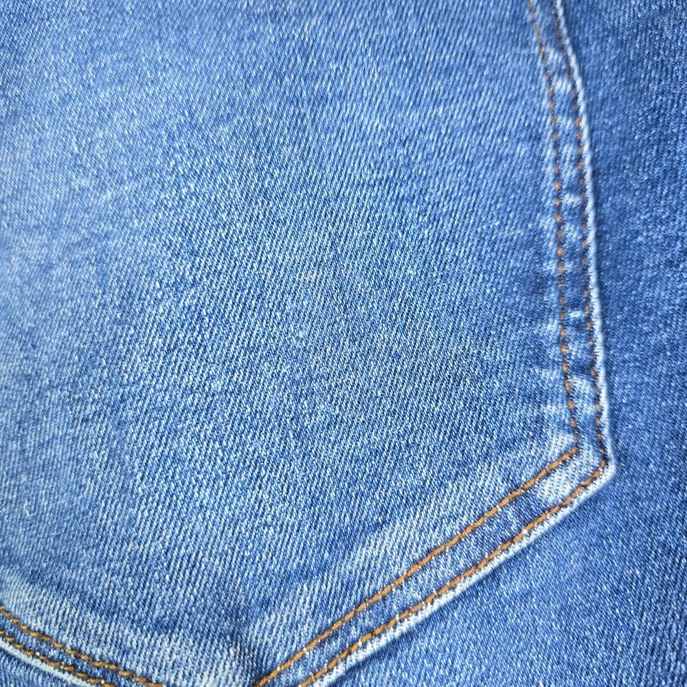 Banana Republic Tapered‎ Fit Jeans Mens 36x34 (36x33) Blue Medium Wash Stretch